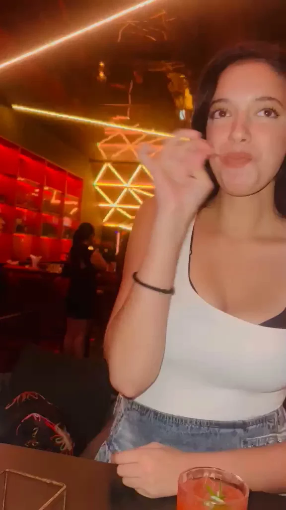 A Travelogue Guesthouse guest at the bar on a night out in Kuala Lumpur
